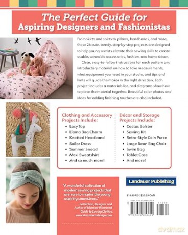 Sewing Workshop For Young Makers [KSIĄŻKA]