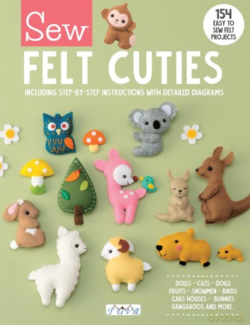 Sewn Felt Cuties [KSIĄŻKA]