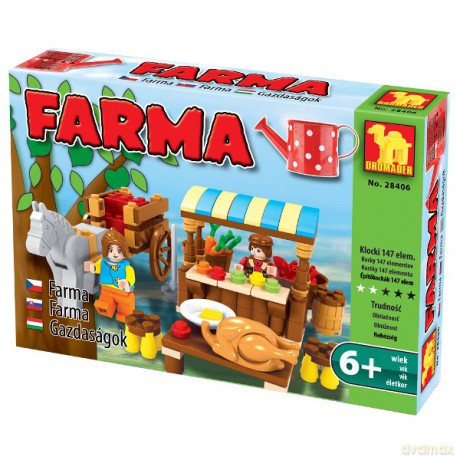 Dromader Klocki Farma 147 El. [KLOCKI]