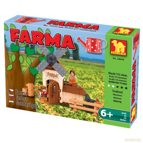 Dromader Klocki Farma 153 El. [KLOCKI]