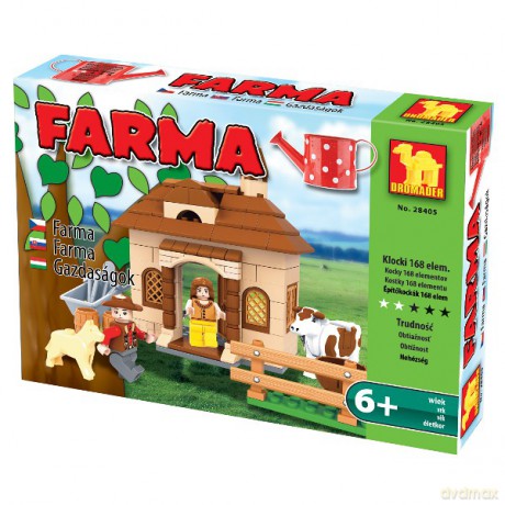 Dromader Klocki Farma 168 El. [KLOCKI]