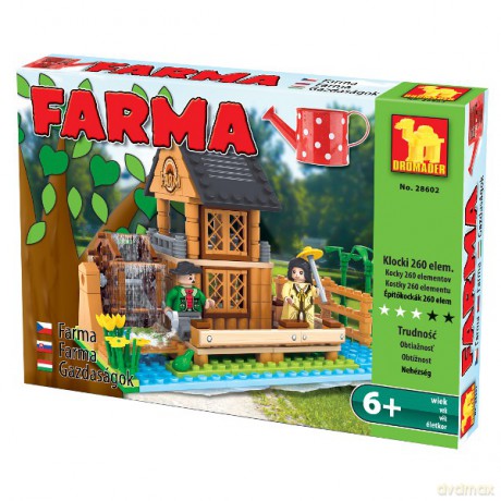 Dromader Klocki Farma 260 El. [KLOCKI]