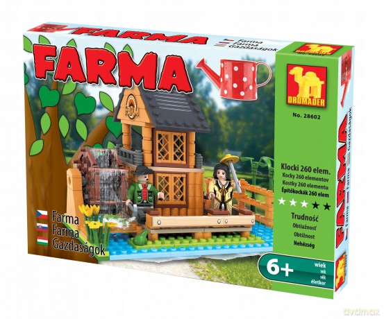 Dromader Klocki Farma 260 El. [KLOCKI]
