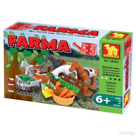 Dromader Klocki Farma 89 El. [KLOCKI]