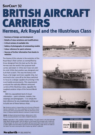 Shipcraft 32 British Aircraft Carriers - Robert Brown [KSIĄŻKA]