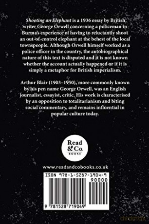 Shooting an Elephant: With the Introductory Essay 'Why I Write' - George Orwell [KSIĄŻKA]