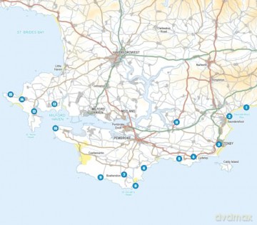 Short Walks in Pembrokeshire: Tenby and the south - ennis Kelsall [KSIĄŻKA]
