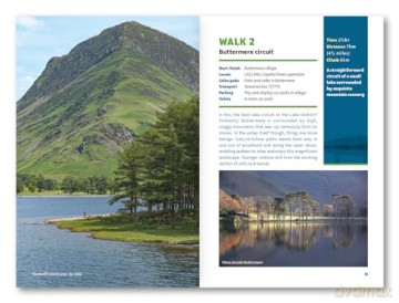 Short Walks in the Lake District: Keswick, Borrowdale and Buttermere - Vivienne Crow [KSIĄŻKA]