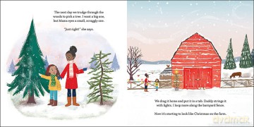 Simple Christmas On The Farm - Phyllis Alsdurf [KSIĄŻKA]