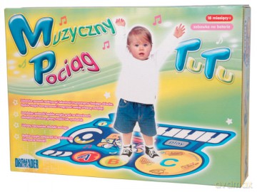 Dromader Mata Muzyczna Do Tańczenia Pociąg [ZABAWKA]