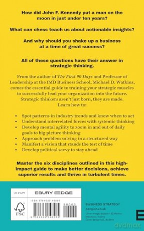 Six Disciplines Of Strategic Thinking - Michael Watkins [KSIĄŻKA]