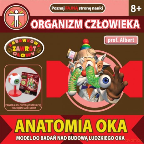 Dromader Prof. Albert Anatomia Oka [ZABAWKA]