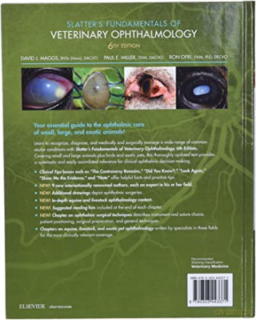 Slatter's Fundamentals of Veterinary Ophthalmology - David Maggs [KSIĄŻKA]