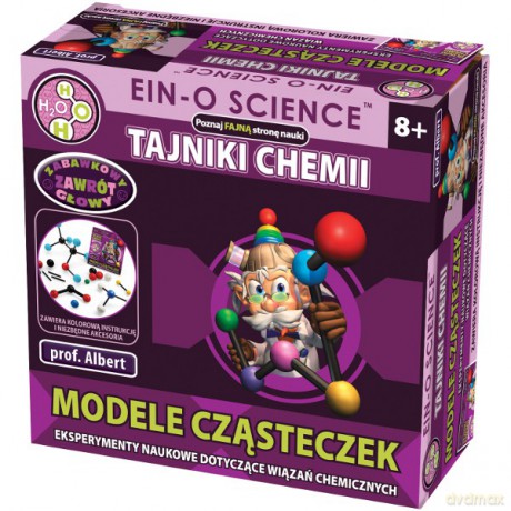 Dromader Prof. Albert Modele Cząsteczek [ZABAWKA]