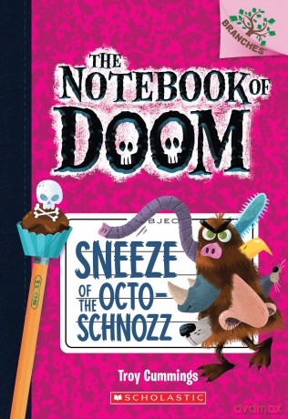Sneeze of the Octo-Schnozz: A Branches Book (the Notebook of Doom #11): Volume 11 - Troy Cummings [KSIĄŻKA]