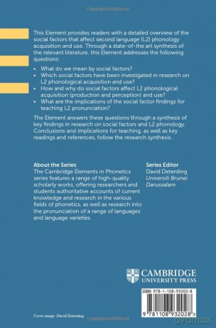 Social Factors And L2 Phonetics And Pho - Edwa Jette G. Hanse [KSIĄŻKA]