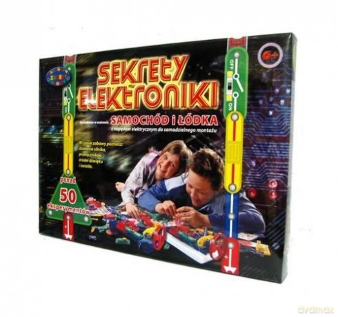 Dromader Sekrety Elekt. Samochód I Łódka [ZABAWKA]