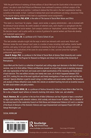 Social Work And The Courts: A Casebook - Daniel Pollack [KSIĄŻKA]