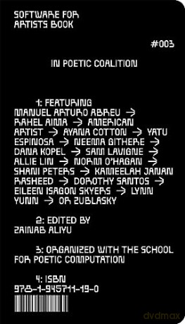 Software Artists Book Schools Poeticpb - W. Aliyu [KSIĄŻKA]