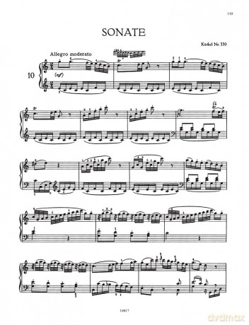 Sonatas Vol 1 - Wolfgang Ama Mozart [KSIĄŻKA]
