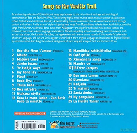 Songs On The Vanilla Trail - Nathalie Sousasana [KSIĄŻKA]