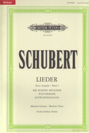 Songs Vol 1 Medium Voice - Franz Schubert [KSIĄŻKA]