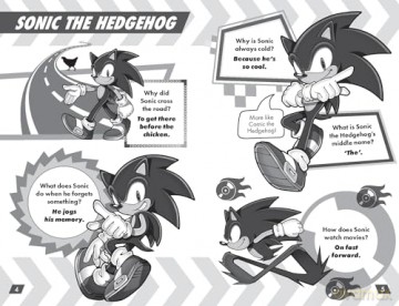 Sonic Joke Book - Sega [KSIĄŻKA]