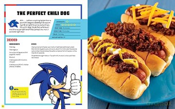 Sonic The Hedgehog Official Cookbook - Victoria Rosenthal [KSIĄŻKA]