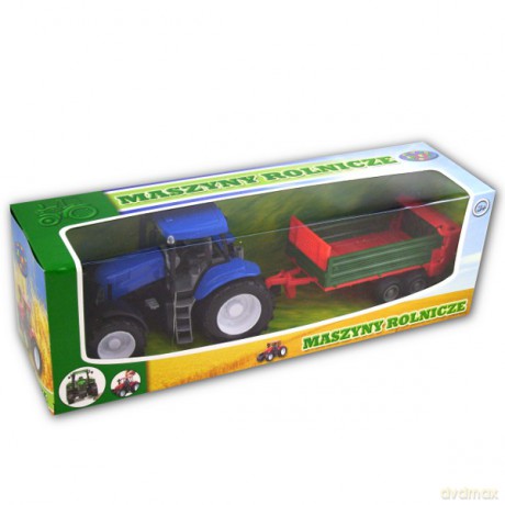 Dromader Zest. Traktor Z Maszyną [ZABAWKA]