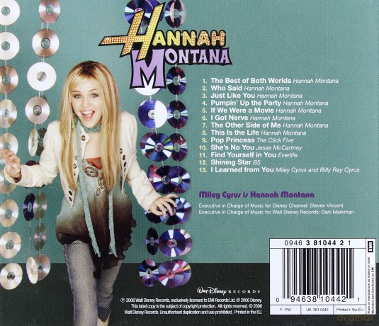 Hannah Montana soundtrack [CD]
