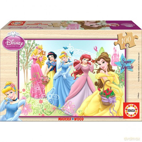 Educa 100 El. Księżniczki [PUZZLE]