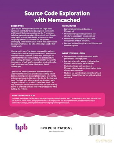 Source Code Exploration with Memcached: A beginner's guide to understanding and exploring open-source code (English Edition) - Praveen Raj [KSIĄŻKA]
