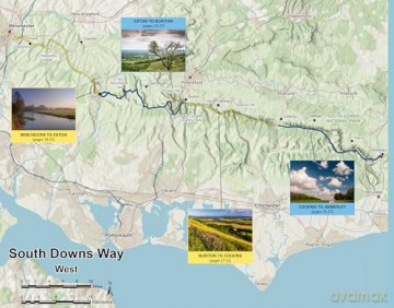 South Downs Way - P Burton [KSIĄŻKA]