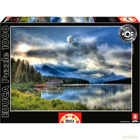 Educa 1000 El. Jezioro Maligne, Kanada [PUZZLE]