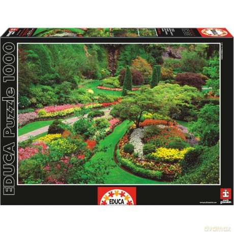 Educa 1000 El. Ogród Butchart, Kanada [PUZZLE]