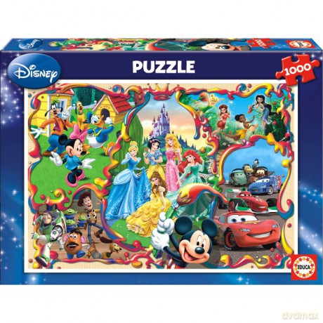 Educa 1000 El. Świat Disneya [PUZZLE]