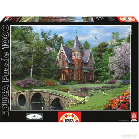 Educa 1000 El. Willa Z Mostem Pod Lasem [PUZZLE]