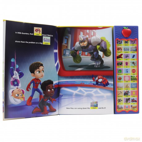 Spidey/His Amazing Friends First Words - Pi Kids [KSIĄŻKA]