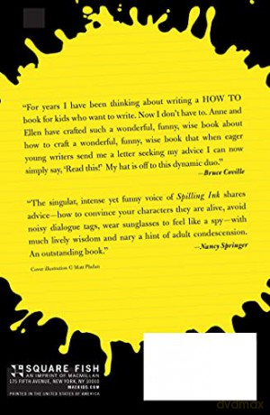 Spilling Ink A Young Writers Hand - Ellen Potter [KSIĄŻKA]