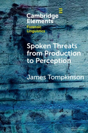 Spoken Threats From Production To Perce - Tompkinson James [KSIĄŻKA]