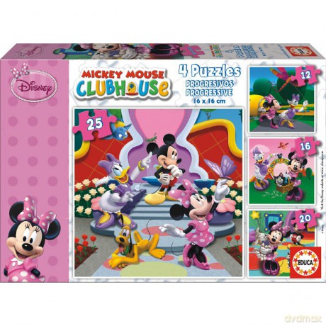 Educa 12162025 El. Myszka Minnie [PUZZLE]