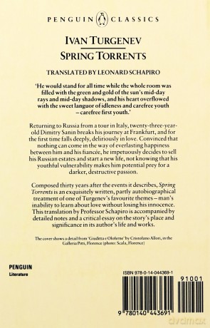 Spring Torrents - Turgenev Ivan [KSIĄŻKA]