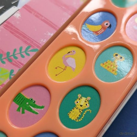 Squawk Squawk In The Noisy Jungle Sound Book - 12 Exciting Animal Sound Buttons To Press And Play (Noisy Animals Sound Books) - Anna Madin [KSIĄŻKA]