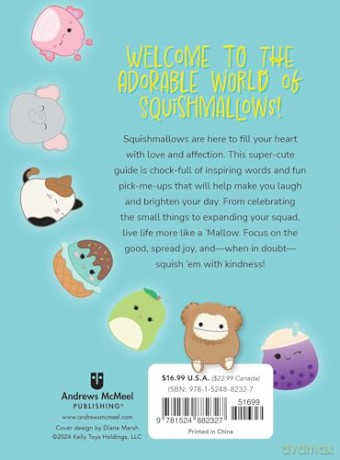 Squishmallows Radiate Positivity - Jazwares [KSIĄŻKA]