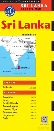 Sri Lanka Map [KSIĄŻKA]