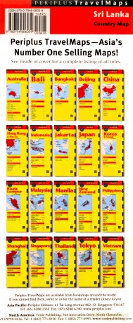 Sri Lanka Map [KSIĄŻKA]