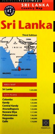 Sri Lanka Map [KSIĄŻKA]