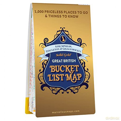 St&G's Great British Bucket List Map [KSIĄŻKA]