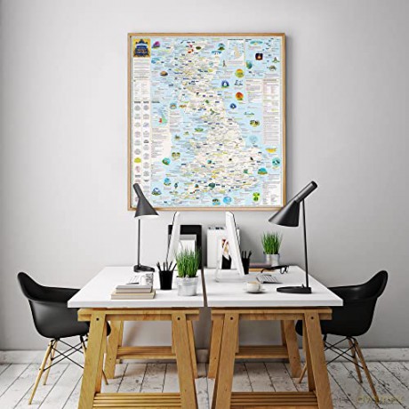 St&G's Great British Bucket List Map [KSIĄŻKA]