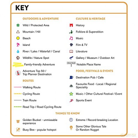 St&G's Great British Bucket List Map [KSIĄŻKA]